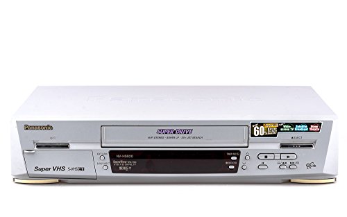 Panasonic NV-HS820 S-VHS video registratore, Argento