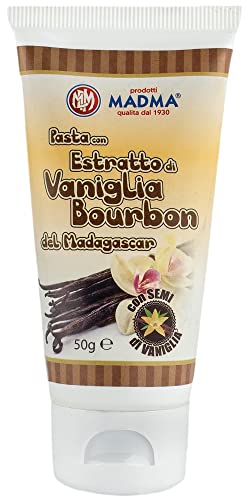 Pasta con Estratto di Vaniglia Bourbon (50g) | Naturale | Vaniglia del Madagascar | Con Semi di Vaniglia