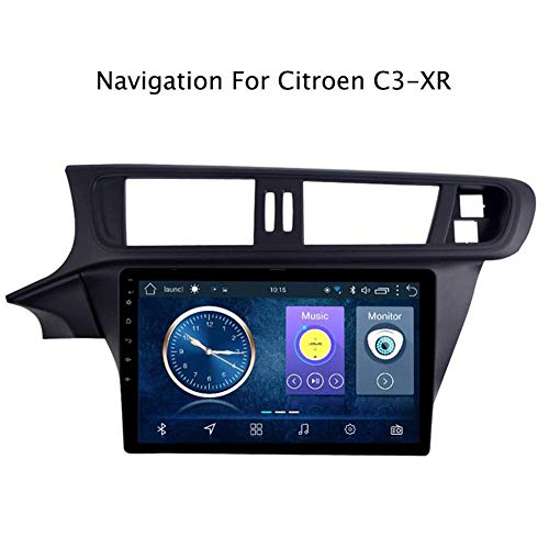 Per Citroen C3-XR 2014-2018 schermo del sistema di navigazione Navigatore Satellitare Lettore Tracker Radio tocco di 9 pollici Gps specchio collegamento Wifi Bluetooth