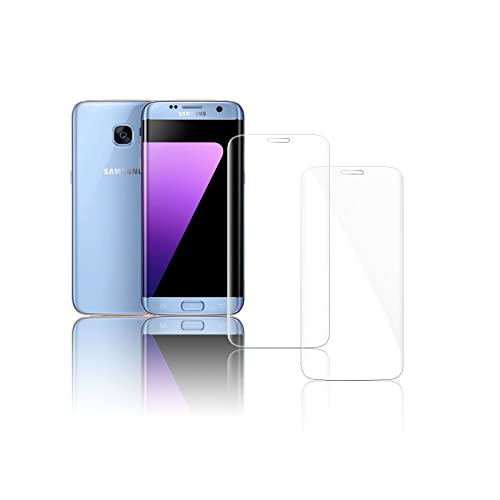Per Samsung Galaxy S7 edge Vetro Temperato,2 Pezzi Pellicola Prottetiva,Anti Graffio,Durezza 9H,HD Chiaro, Pellicola Proteggi Schermo Per Pellicola Samsung Galaxy S7 edge