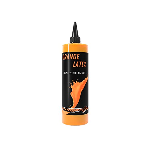 PMP Orange Latex - Lattice Liquido Sigillante Antiforatura per Coperture Tubeless MTB e Strada - Bottiglia 500 ml