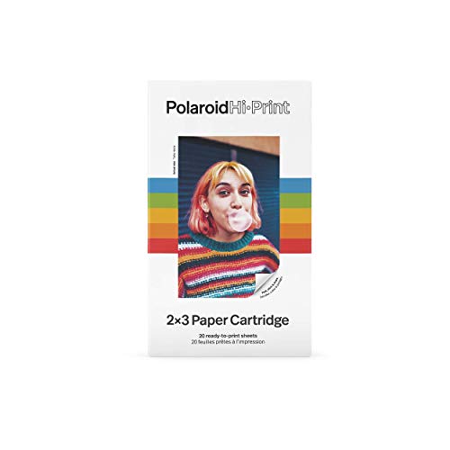 Polaroid – 6089 – Polaroid Hi·Print Paper Cartridge – 20 fogli 2 cartucce