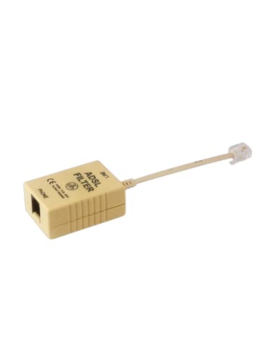 PRENDELUZ Filtro ADSL singolo (Microfiltro RJ11-M H) - cablaggio Cat 5e