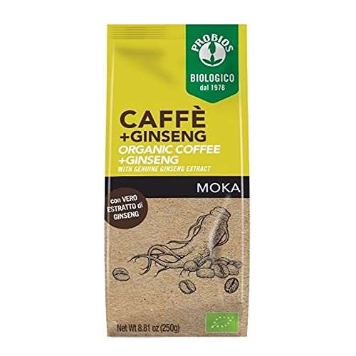 Probios Caffè Bio Con Ginseng - 250 g