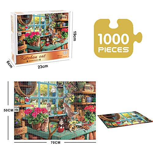 Puzzle 1000 Pezzi Per Adulti,puzzle,Puzzle Classici con Stampa ad A...