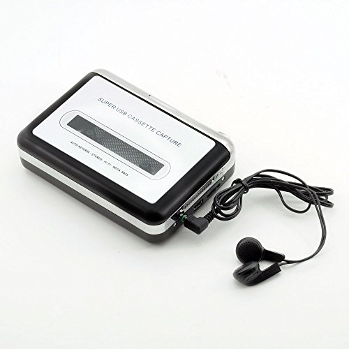 QUMOX Nastro al PC Super USB Cassette-to-MP3 Converter acquisizione...