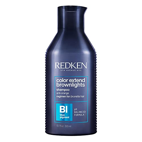 Redken | Shampoo professionale Color Extend Brownlights, Azione Protettrice del Colore, Per Capelli Castani