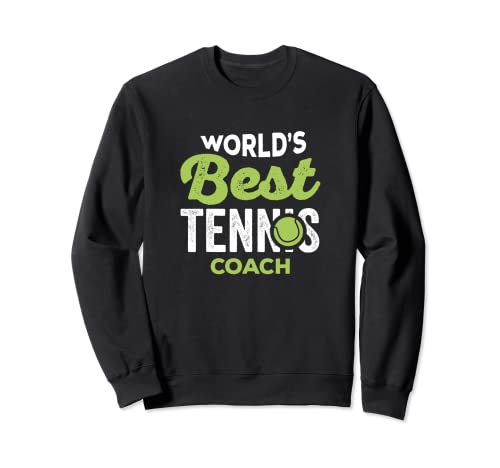 Regali di tennis - Miglior allenatore di tennis del mondo Felpa...