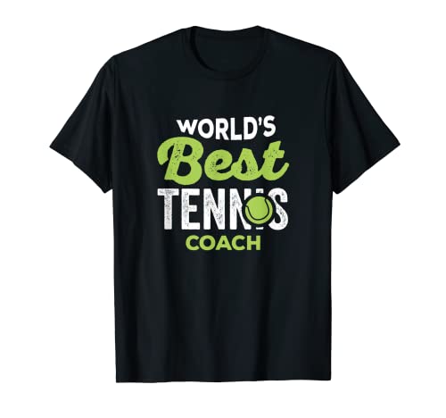 Regali di tennis - Miglior allenatore di tennis del mondo Maglietta...
