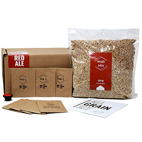 Ricarica Materia Prima Red Ale | Ingredienti per il tuo kit riutilizzabile | Produzione di birra artigianale con malto e luppolo