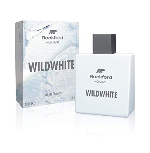 Rockford Wildwhite Eau De Toilette, Profumo da Uomo, Fragranza Fresca e Virile - 100 ml