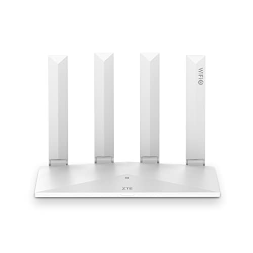 Router Wi-Fi 6 ZTE AX3000 Pro - Router Internet Gigabit Wireless Du...