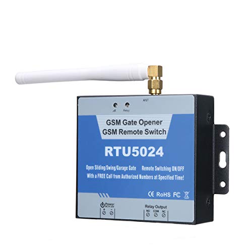 RTU5024 Cancello di GSM,GSM apriporta garage,con chiamata gratuita o SMS di comando, supporta 850 900 1800  1900MHz
