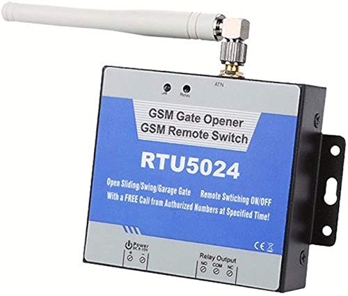 RTU5024 Cancello di GSM,GSM apriporta garage con chiamata gratuita o SMS di comando supporta 850 900 1800   1900MHz