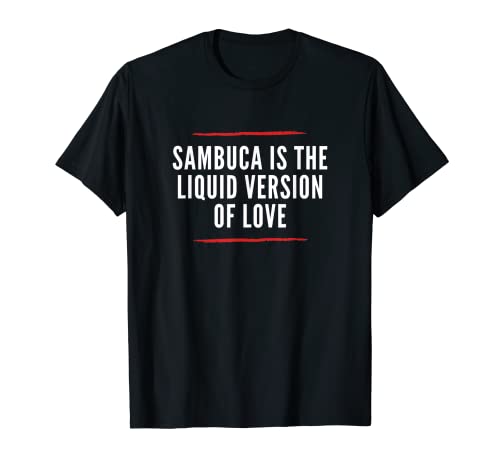 Sambuca - Sambuca con alcol e scritta in lingua tedesca Maglietta