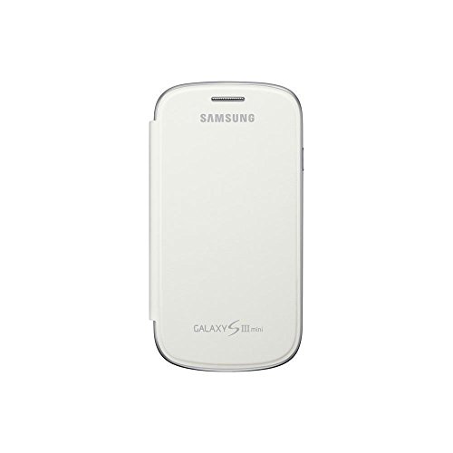 Samsung EFC-1M7FWEGSTD Flip Cover per Galaxy S3 Mini, Bianco