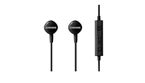 Samsung EO-HS130 In-ear Binaural Wired Black mobile headset - mobile headsets (Wired, In-ear, Binaural, Intraaural, 13 g, Black)