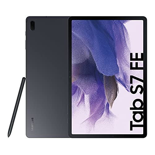 Samsung Galaxy Tab S7 FE Tablet Android 12,4 Pollici Wi-Fi RAM 4 GB 64 GB Tablet Android 11 Black [Versione italiana] 2021