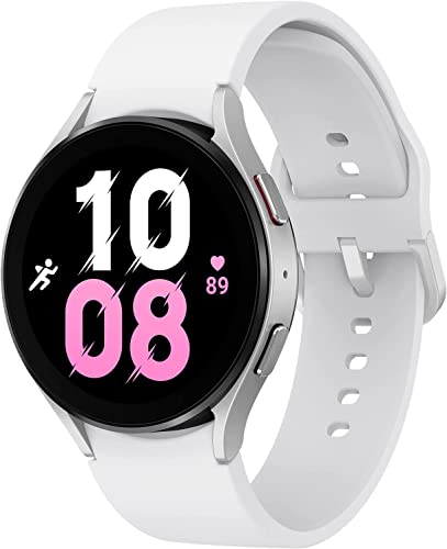 SAMSUNG Galaxy Watch5 LTE 44 mm Orologio Smartwatch, Monitoraggio Benessere, Fitness Tracker, Batteria a lunga durata, Bluetooth, Silver [Versione Italiana]