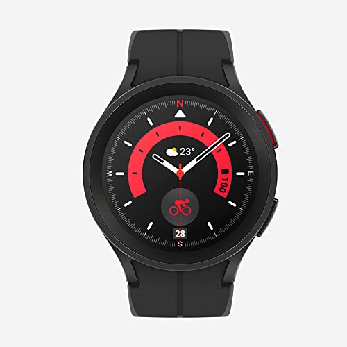 SAMSUNG Galaxy Watch5 Pro Bluetooth 45 mm Orologio Smartwatch, Moni...