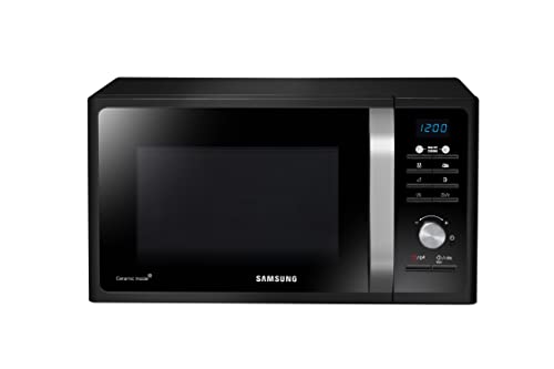 Samsung Microonde MG2AF301TCK ET Forno Microonde Grill, 23 Litri, 800 W, Grill 1100 W, Nero