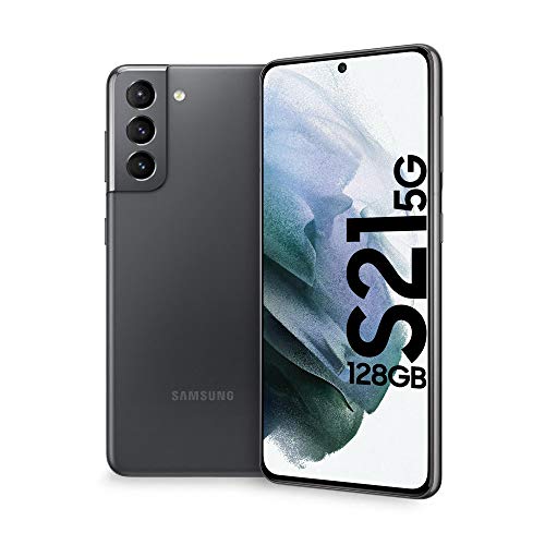 Samsung Smartphone Galaxy S21 5G Enterprise Edition, Display 6.2  Dynamic AMOLED 2X, 128 GB, RAM 8GB, Batteria 4000mAh, Dual SIM + eSIM, (2021) [Versione Italiana], Grigio (Phantom Gray)
