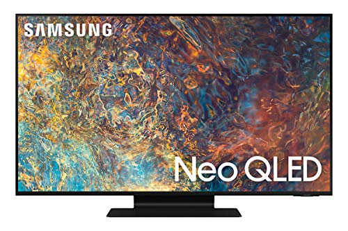 Samsung TV Neo QLED QE50QN90AATXZT Smart TV 50 , Serie QN90A, 4K UHD, Alexa integrato, DVB-T2, Nero (Titan Black)