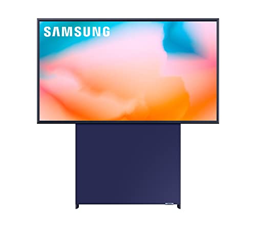 Samsung TV QE43LS05BAUXZT The Sero, Smart TV 43  Serie LS05B, QLED 4K UHD, Alexa e Google Assistant integrate, Blue White, 2022, DVB-T2