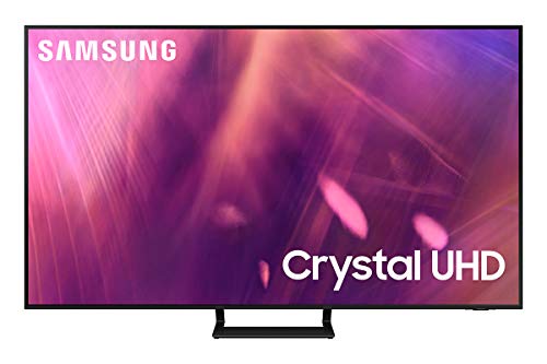Samsung TV UE65AU9070UXZT, Smart TV 65  Serie AU9000, Modello AU9070, Crystal UHD 4K, Alexa integrato, Nero, 2021, DVB-T2 [Efficienza energetica classe G]