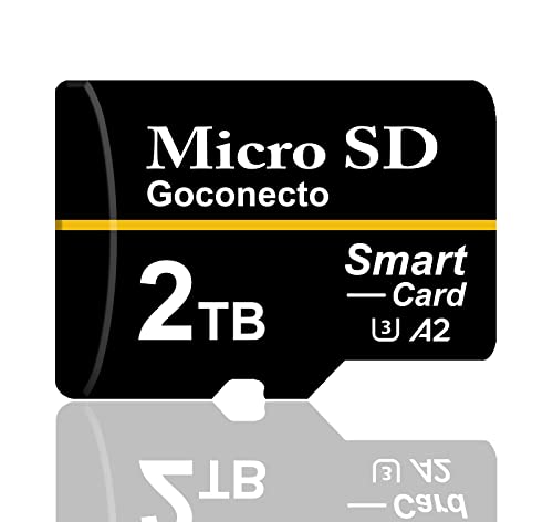Scheda di memoria Micro SD XC 2 TB + adattatore SD Pro 2000 GB...