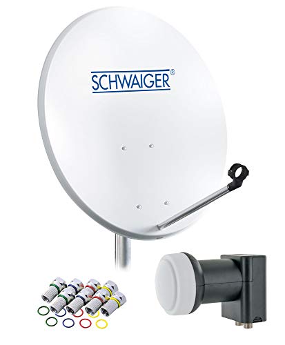 SCHWAIGER -470- Sistema satellitare | Antenna parabolica | 55 cm | ...