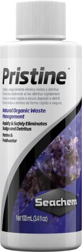 Seachem Pristine Natural Waste Management - Eliminatore di fanghi organici e detriti - 100 ml