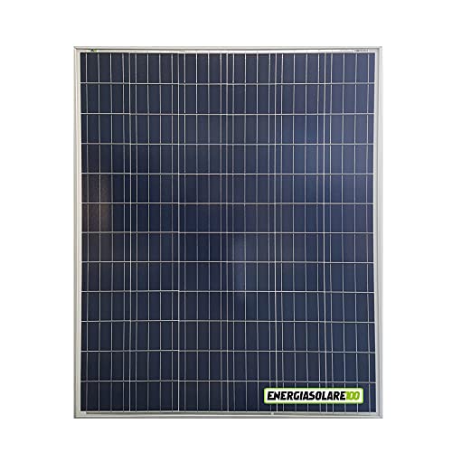 Set 6 Pannelli Solari Fotovoltaici 200W 12V Policristallino Pmax 12...