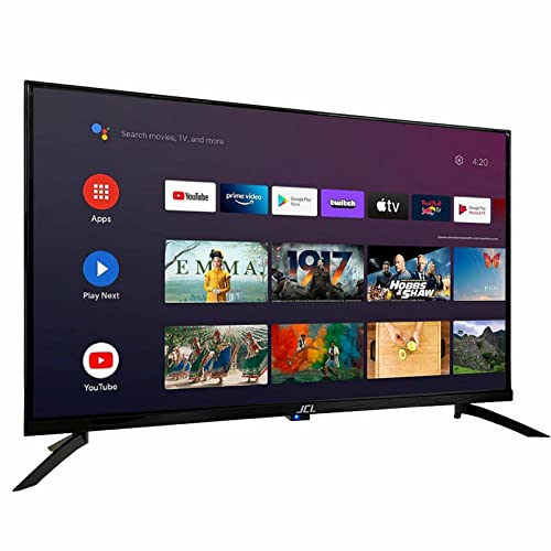 Smart TV Full HD JCL Televisore 32   Android 9.0 USB HDMI Netflix Youtube AmazonPrime