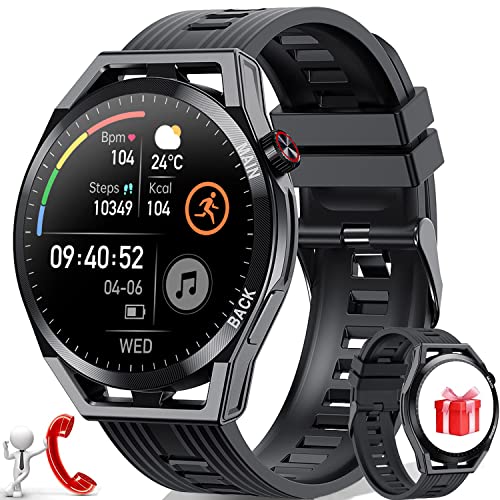 Smartwatch Uomo con Risposta Chiamate e Vivavoce, 1.32  Smart Watch...