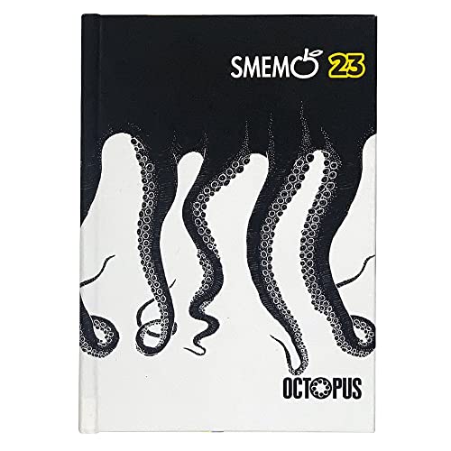 Smemoranda Octopus Special Edition - Diario Scuola datato 2022-2023 - 16 Mesi - 13x17,7 cm - Agenda Scolastica con Planner e Sticker - Settembre 22   Dicembre 23 - 544 pag - Nero