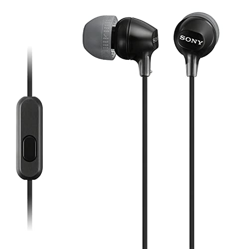 Sony Mdr-Ex15Ap - Cuffie In-Ear Con Microfono, Auricolari In Silico...