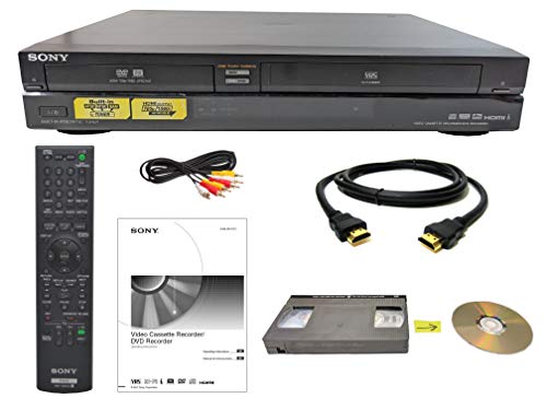 Sony VHS a DVD Registratore VCR Combo w telecomando, HDMI...