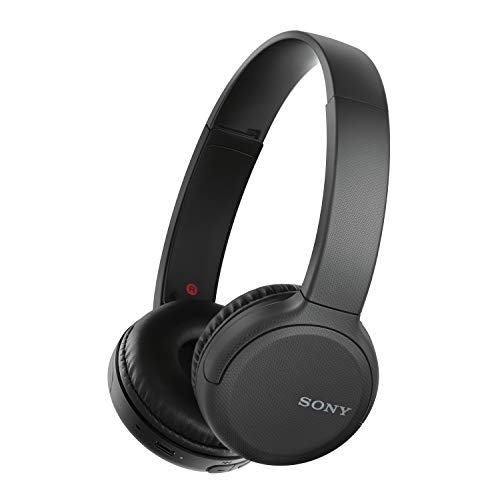 Sony WH-CH510 - Cuffie wireless on-ear - Bluetooth - compatibili con Google Assistant e Siri - Batteria fino a 35 ore - Ricarica Rapida (10 min. per 90 min. di riproduzione) - Nero
