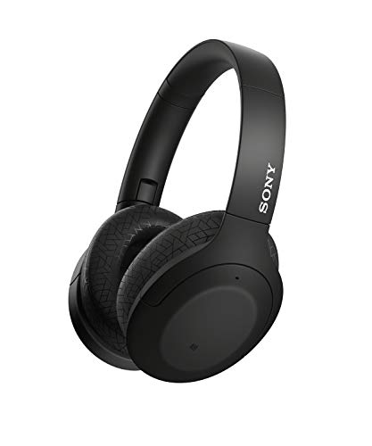 Sony Wh-H910N - Cuffie Wireless Over-Ear con Noise Cancelling, Hi-Res Audio, Dsee Hx, Alexa Built-In, Compatibili con Google Assistant E Siri, Batteria Fino a 35 Ore, Bluetooth, Nfc, Nero