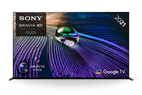 Sony XR-65A90J - Smart TV OLED 65 pollici, 4K ultra HD, HDR, con Google TV - Nero [Classe di efficienza energetica G]