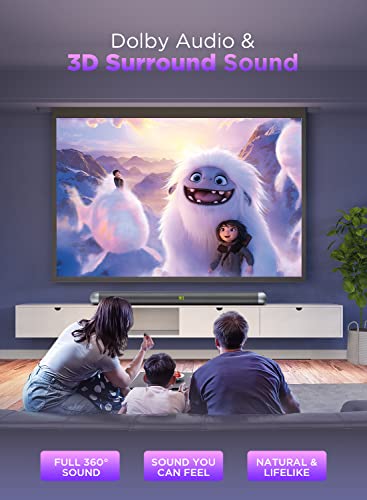 Soundbar per TV, 120W Dolby Surround Soundbar per Home Theater, 8EQ...