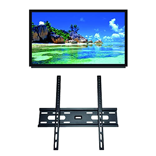 Staffa TV (26 - 55  Pollici) - Porta TV LED, LCD, Oled e Plasma VESA da parete Girevole Supporta fino a 50kg 400X400mm