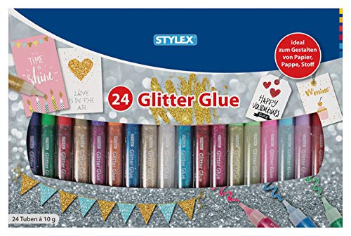 Stylex 10 g Glitter 3D Glue (24 Pezzi)...