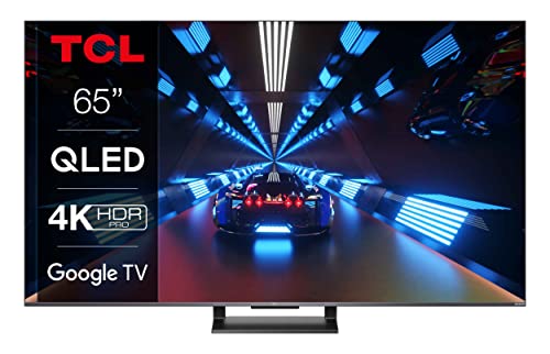 TCL 65C739 TV 65” QLED, 4K Ultra HD HDR, Pannello 144Hz, Google TV, Dolby Vision e Atmos