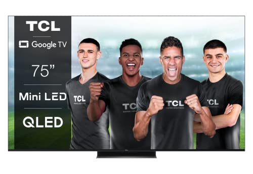 TCL 75C839, TV 75” QLED Mini LED, 4K Ultra HD HDR, Pannello 144Hz...