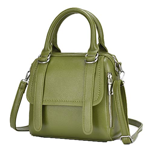 tclo Thing dolce Corriere Espresso semplice borsa a tracolla Portable Borsa a tracolla con grande capacità da donna Messenger Bag, Donna, verde