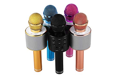 tempo di saldi Microfono Wireless Con Altoparlante Cassa Integrata Bluetooth Portatile Karaoke