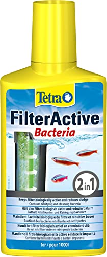 Tetra FilterActive 250 ml Contiene Batteri Vivi che Attivano il Fil...