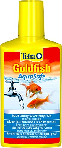 Tetra Goldfish AquaSafe 250 ml, Rende l Acqua del Rubinetto Sicura per i Pesci